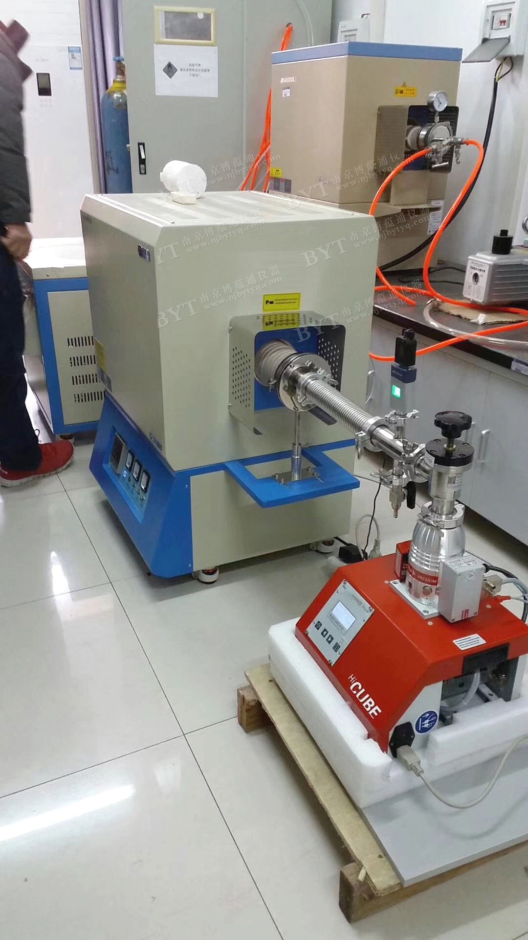 High Vacuum Tube Furnace project photo