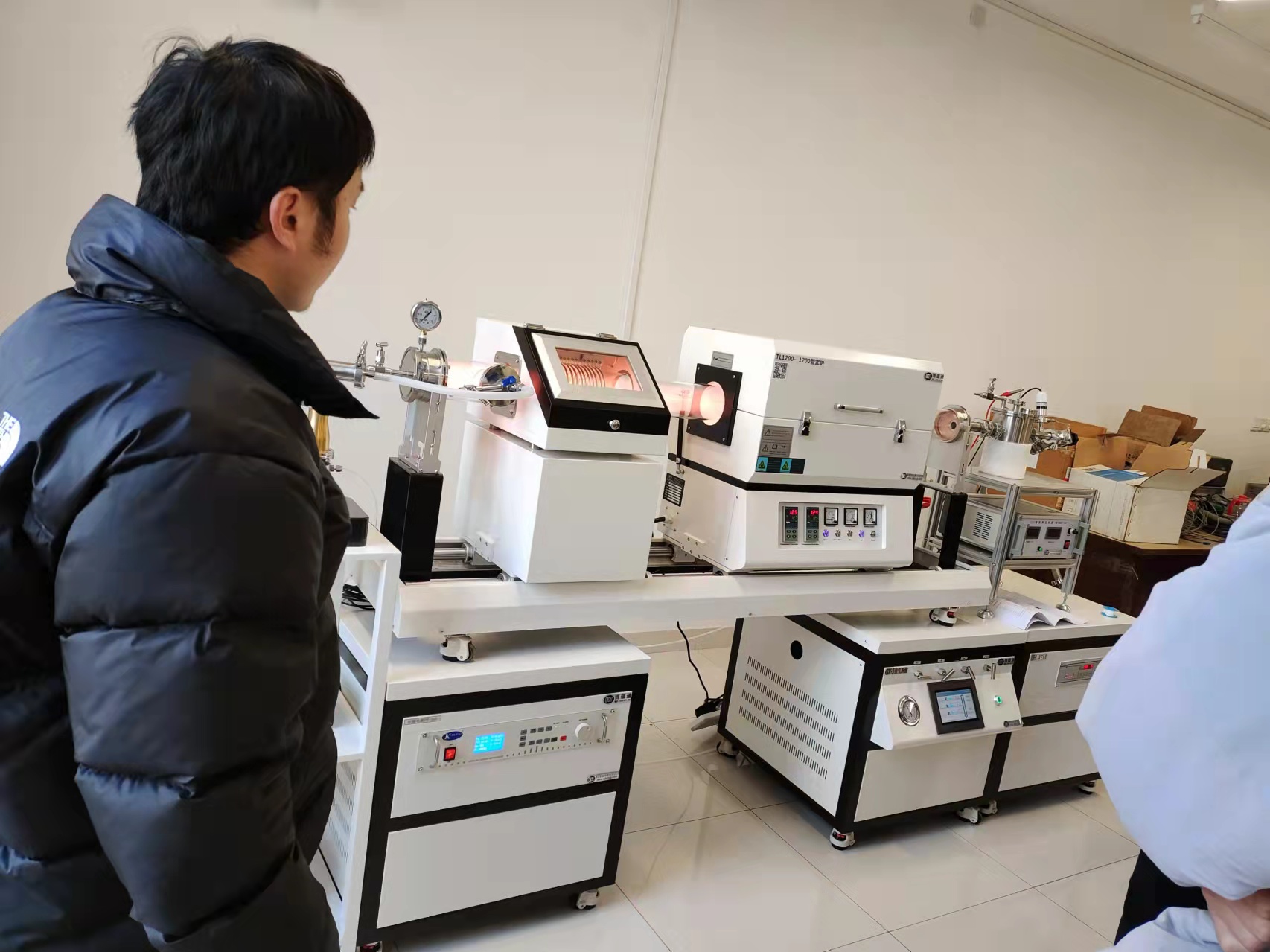 Spray Pyrolysis Electrostatic Collection PECVD System project photo