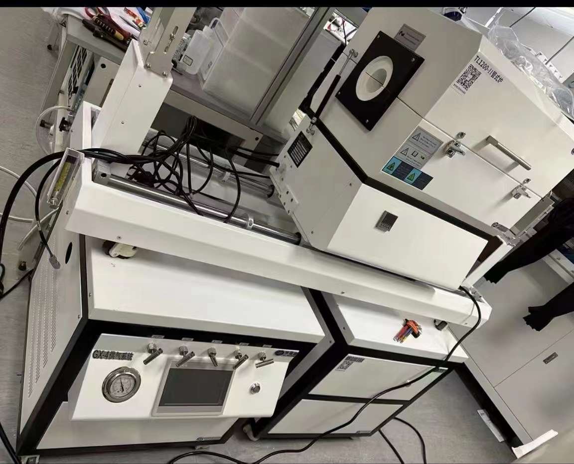 Two-Zone Sliding CVD System project photo